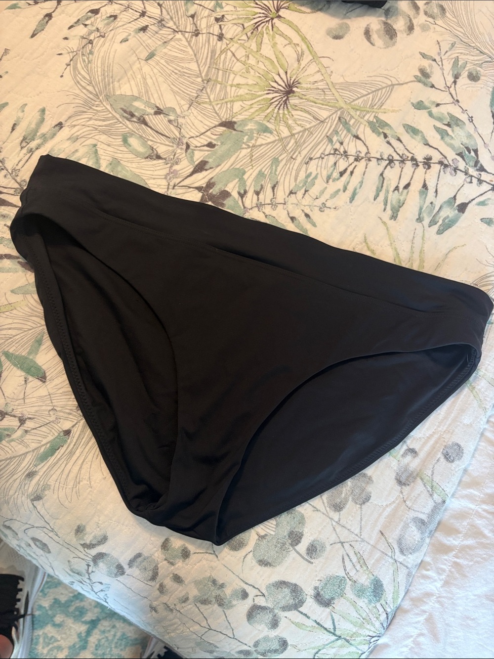 Prana Black High-Waist Bikini Bottoms